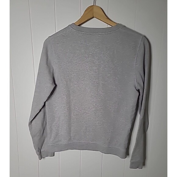 Kenzo Paris Embroidered Logo Grey Sweatshirt Pullover Girls Medium - Picture 6 of 9